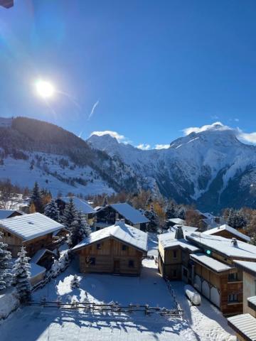 Studio 2 Alpes Style Chalet Au Pied De Telesiege Du Diable เลส์เดอซาลป์ ภายนอก รูปภาพ