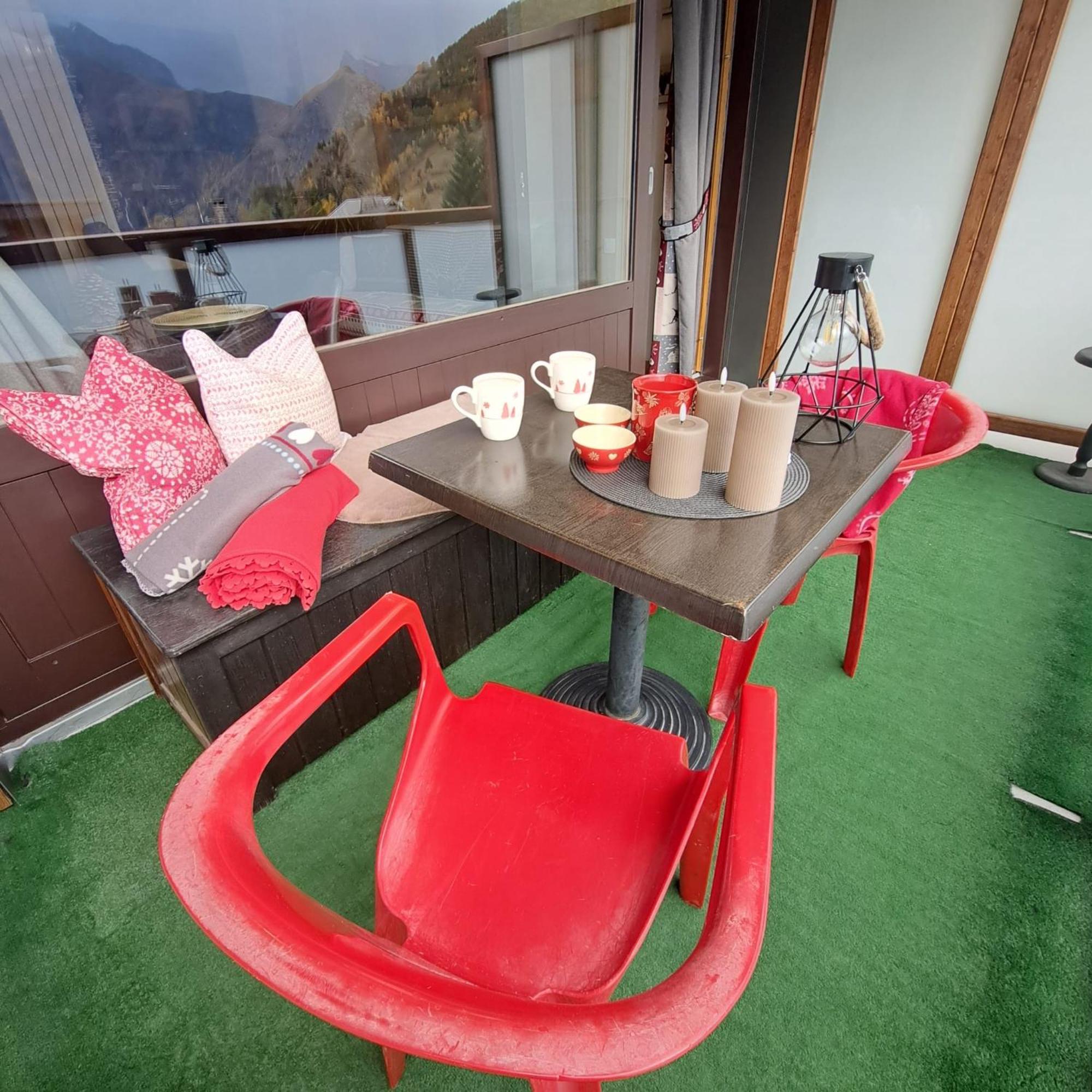 Studio 2 Alpes Style Chalet Au Pied De Telesiege Du Diable เลส์เดอซาลป์ ภายนอก รูปภาพ