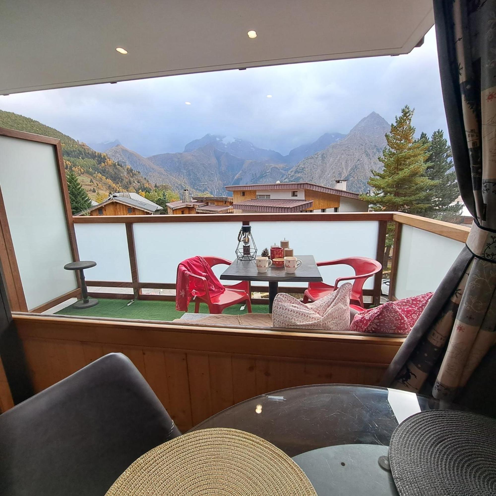Studio 2 Alpes Style Chalet Au Pied De Telesiege Du Diable เลส์เดอซาลป์ ภายนอก รูปภาพ